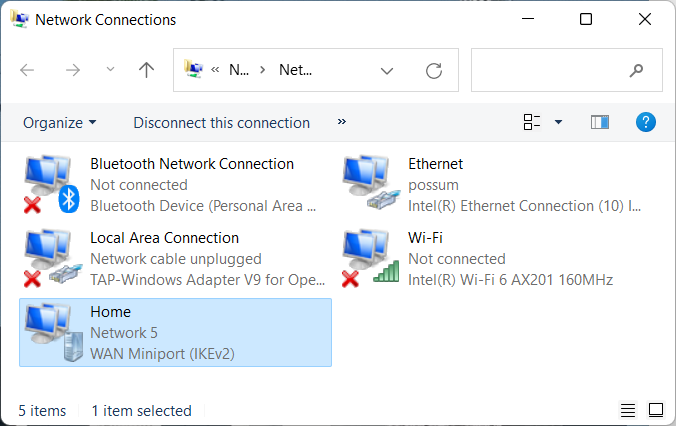 Active Home Network Adapter