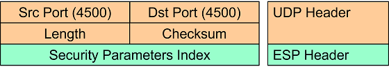 ESP in UDP Encapsulation